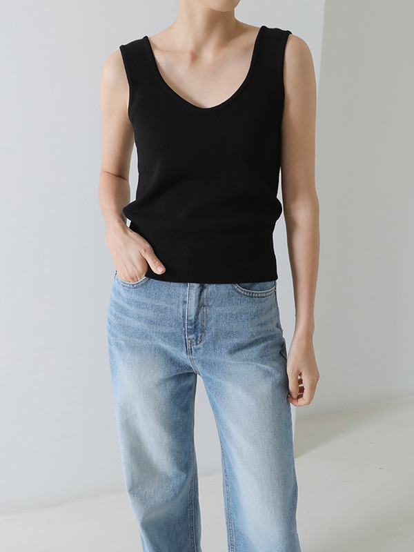 36744 Solid Tone Tank Top