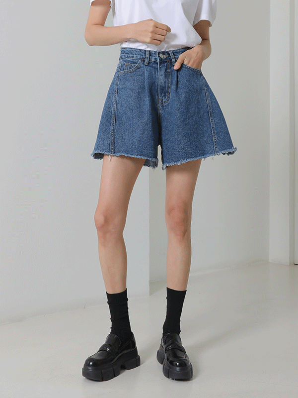 Klein Denim Shorts