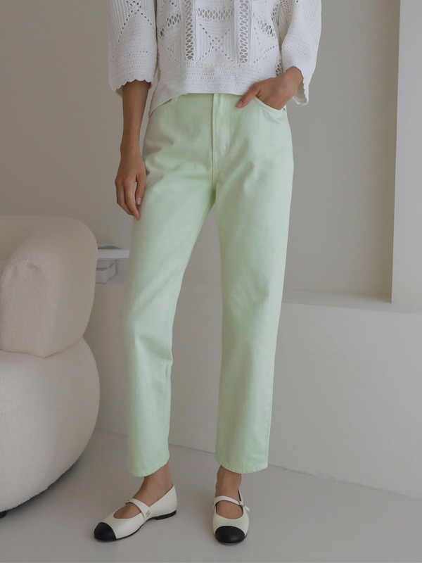 35497 Solid Tone Tapered Pants