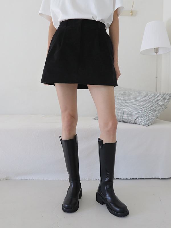 36172 Corduroy Mini Skirt