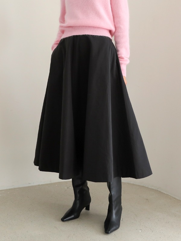 36349 Flared Long Skirt
