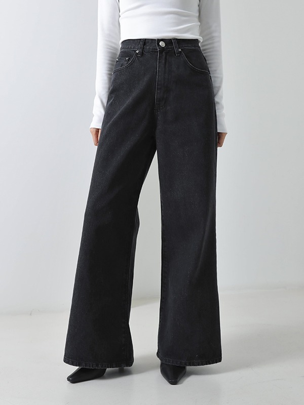 36469 High-Waisted Wide Jeans