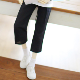 [Nine9 Style][SD70 BOY-outfit] Wide pants (Black)
