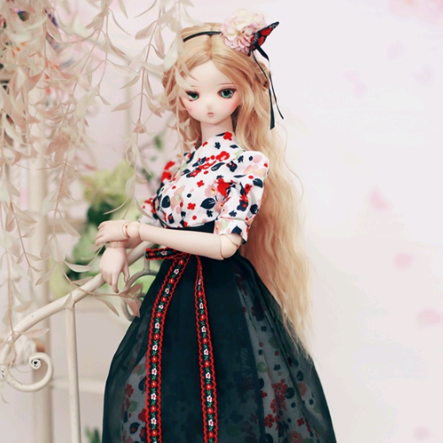 [SADOL][SD/DD-outfit] Flower Picnic (Pink)