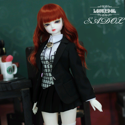 [SADOL][43cm-outfit] 2019 Go to School - Girl (Brown)