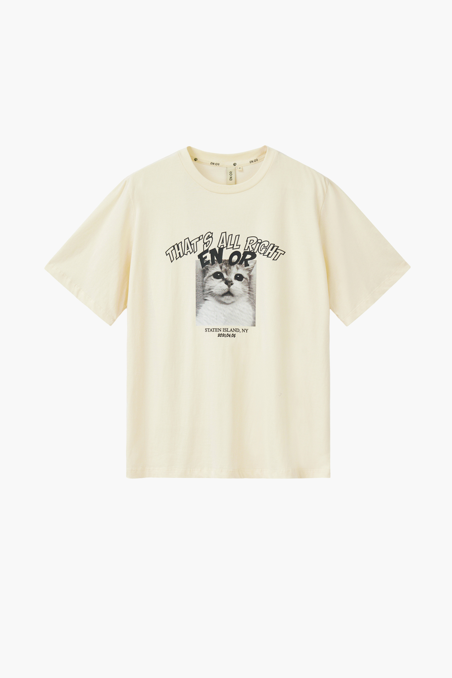 THAT&#039;S ALL RIGHT T-SHIRT - CREAM