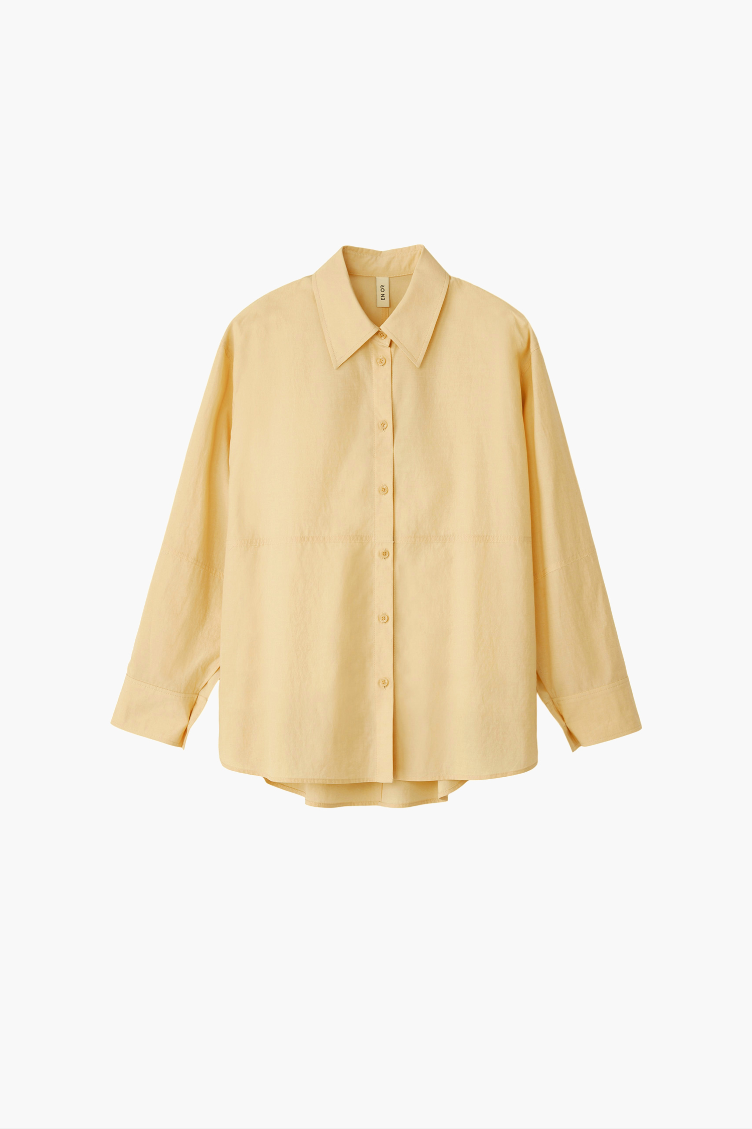 STANDARD COLLAR SHIRT - YELLOW