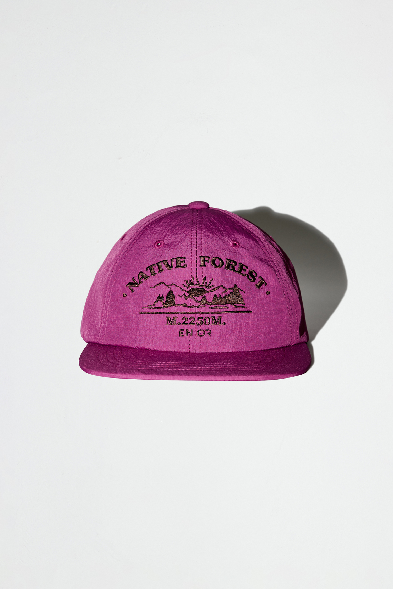 [EXCLUSIVE] NATIVE FOREST ENOR NYLON BALL CAP - NAVY, PINK