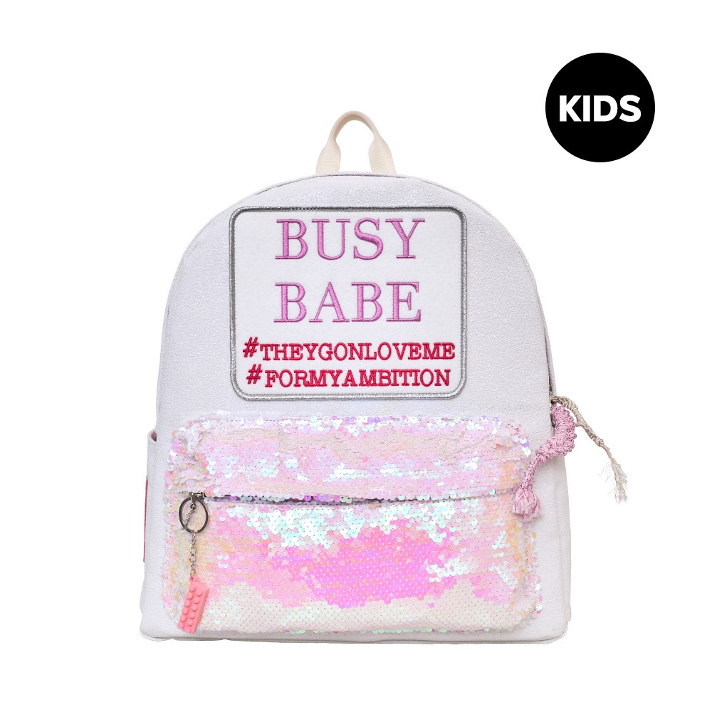 BUSY BABE WHITE SPANGLE KID - Entre Reves