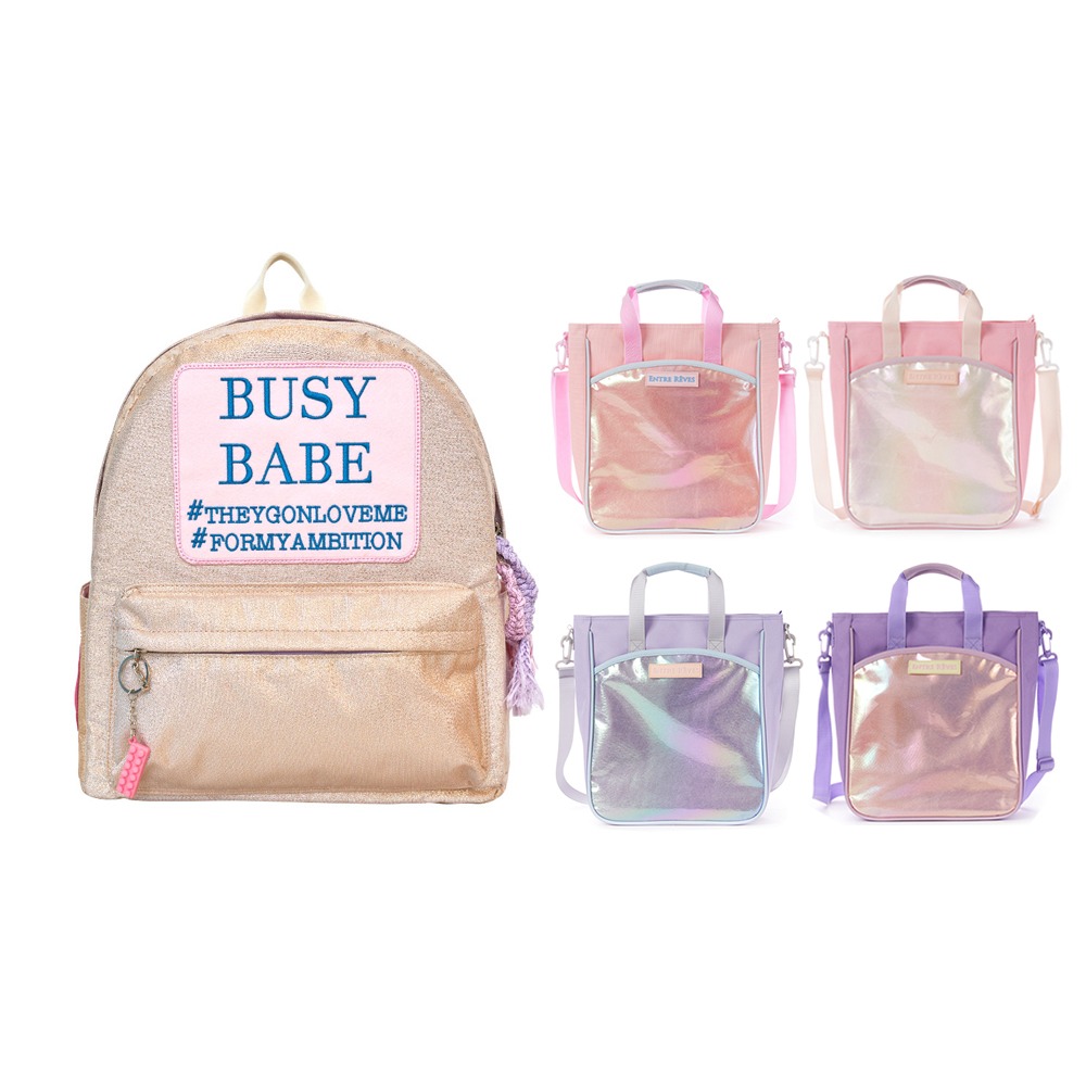 (SET) BUSY BABE GOLD KID + THE TWINKY KID (4 color) - Entre Reves