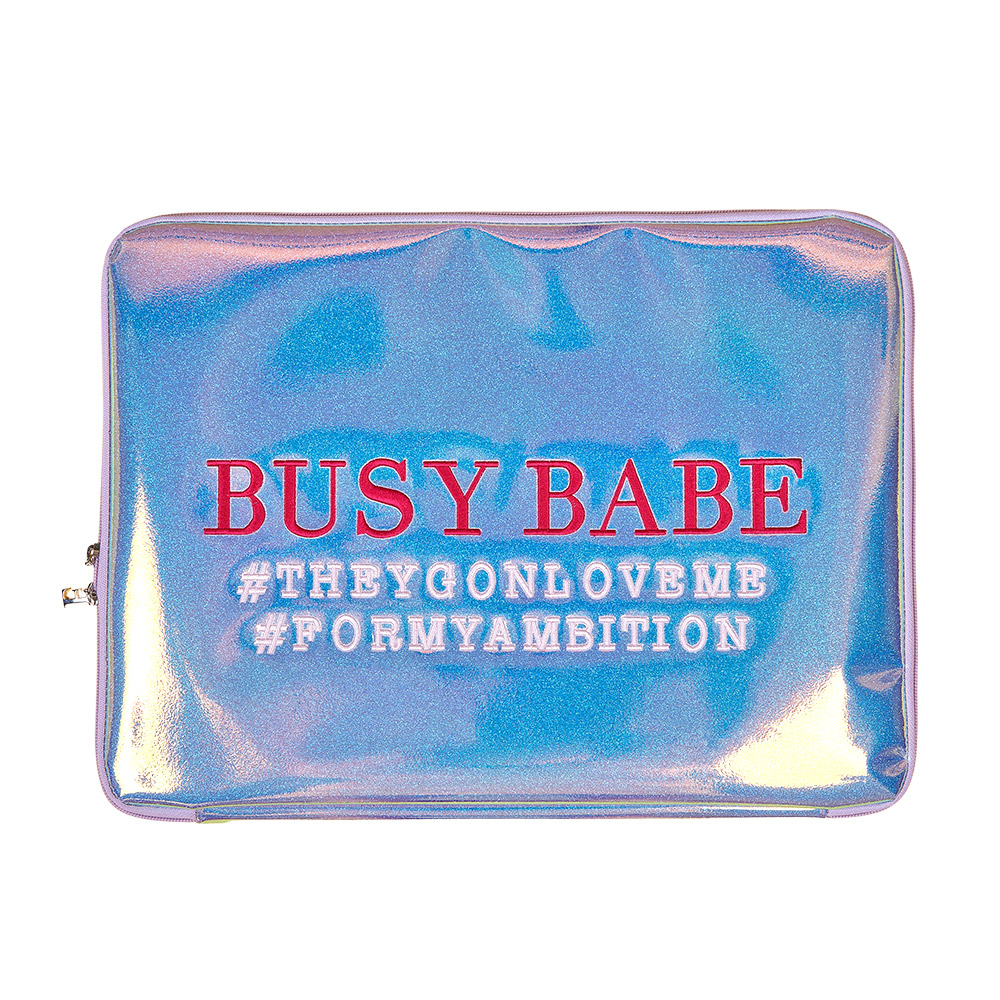 BUSY BABE LAPTOP POUCH - Entre Reves