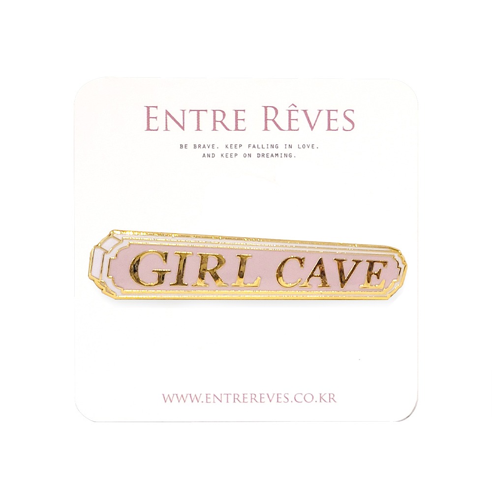 GIRL CAVE BADGE - Entre Reves