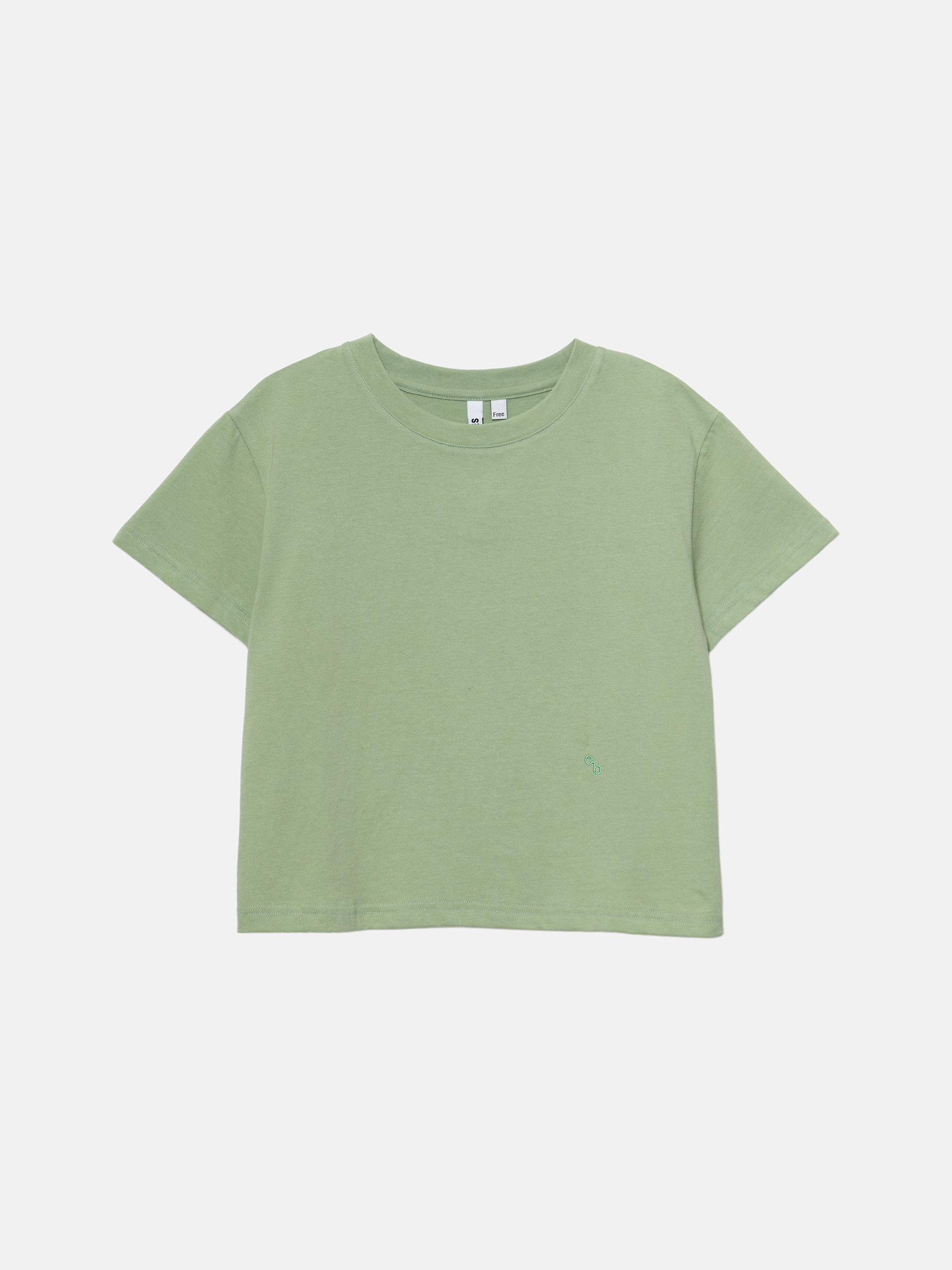 베이비 크롭 티셔츠 (Green)