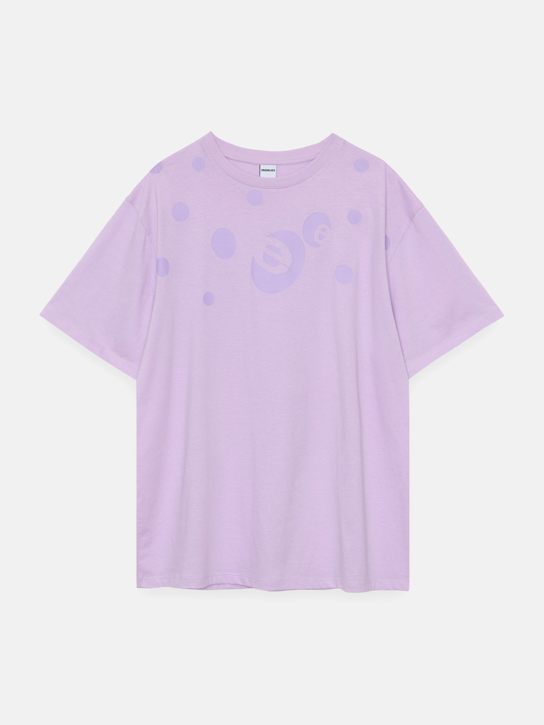 【enzoblues】Holiday Boxy T-Shirt ラウンド Tシャツ Basic Layout - Shop - ENZO BLUES