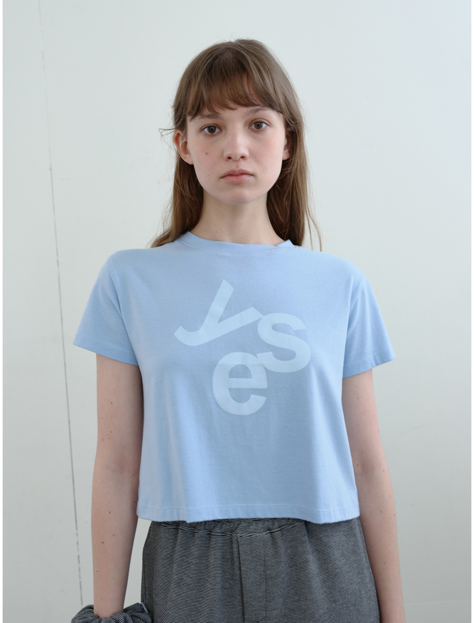 YES 티셔츠 (Sky Blue)