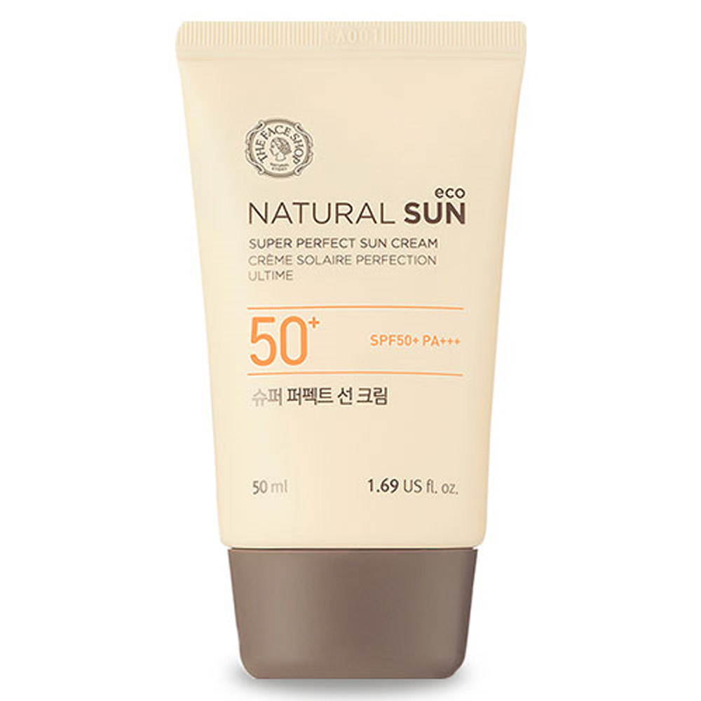 THE FACE SHOP Natural Sun Eco Super Perfect Sun Cream SPF50+ PA+++ 80ml