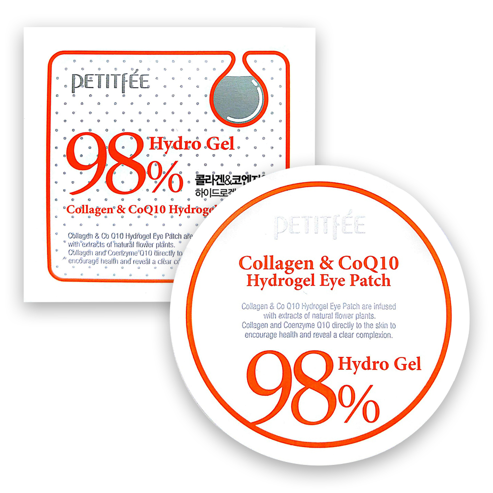 PETITFEE Collagen &amp; Co Q10 Hydrogel Eye patch 1.4g x 60ea