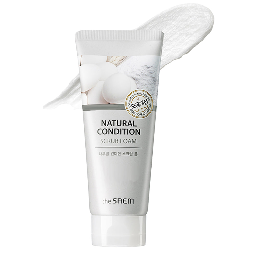 THESAEM-The Saem Natural Condition Scrub Foam [Deep pore cleansing] 150ml Renewal