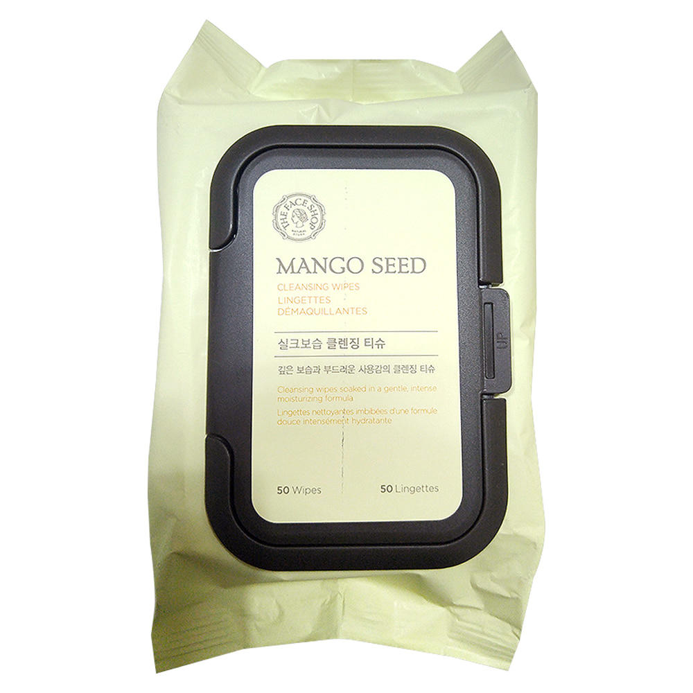 The Face Shop Mango Seed Cleansing Tissue 50 sheets