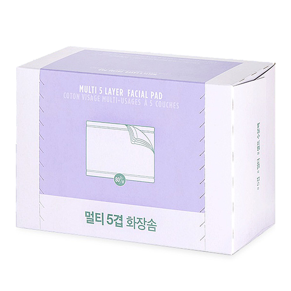 THE FACE SHOP Daily Beauty Tools Multi 5 Layer Facial Pad 80ea