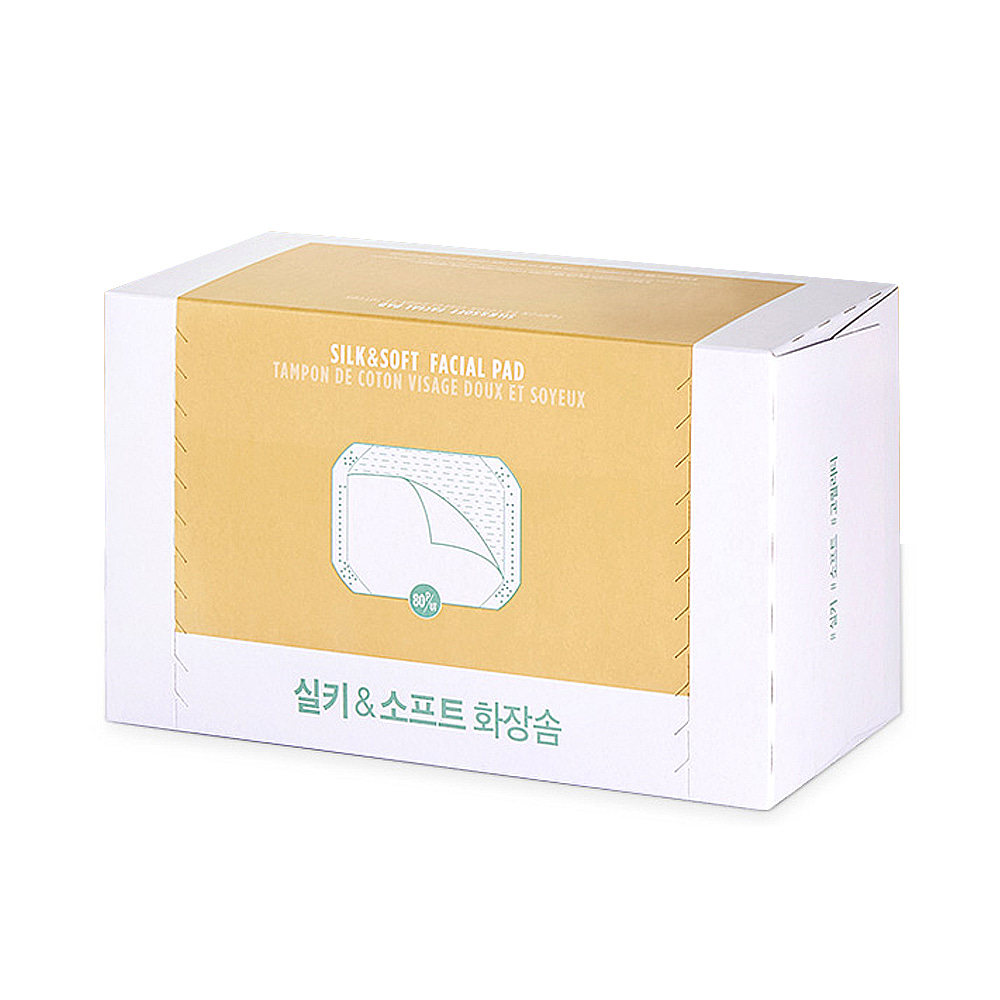 THE FACE SHOP Daily silky &amp; Soft Cotton Pads 80sheets
