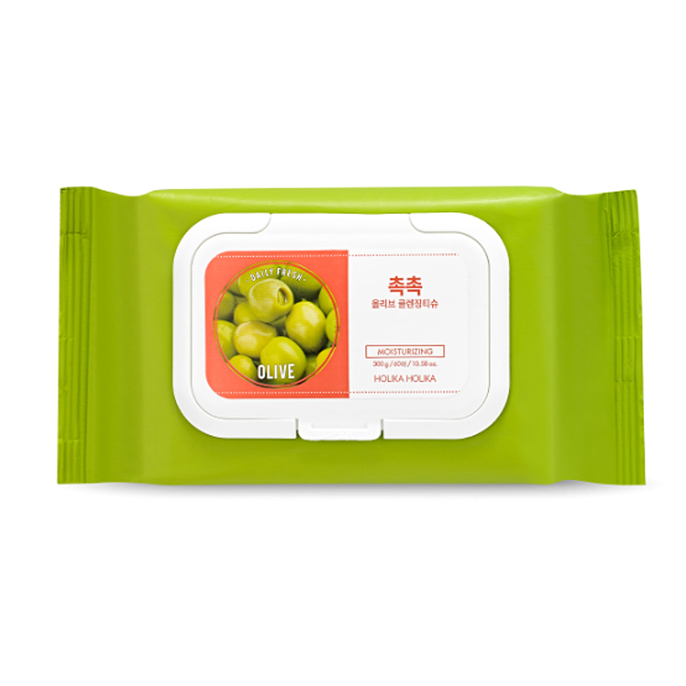 Holika Holika Daily Fresh Olive Cleansing Tissue 60pcs