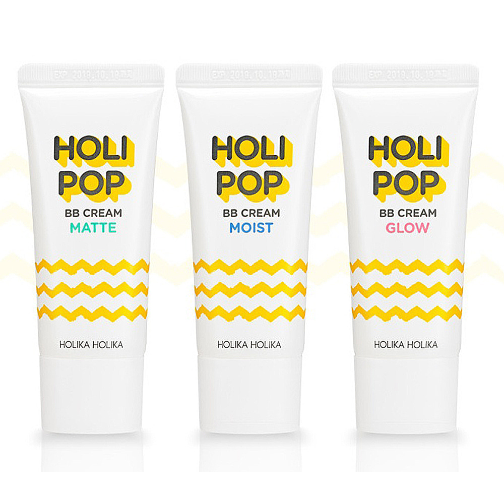 Holika Holika Holi Pop BB Cream 30ml 1+1 2pcs (3 type)
