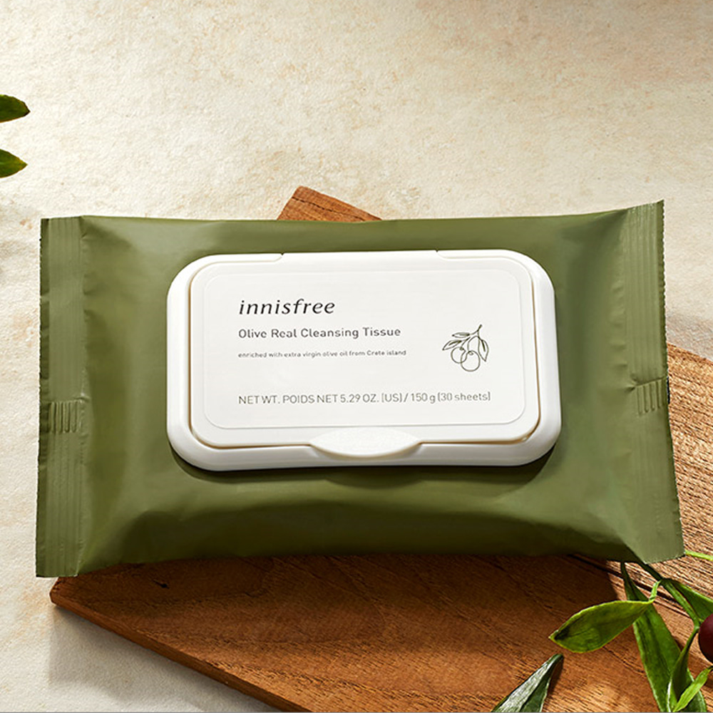Innisfree Olive Real Cleansing Tissue 30ea Renewal