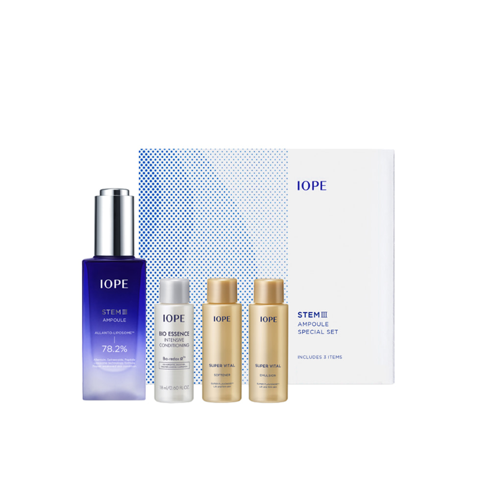 IOPE STEMⅢ Ampoule Special Set (4 items)