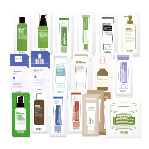 PURITO Sample Kit (20 types of Samples ) Total 46ea