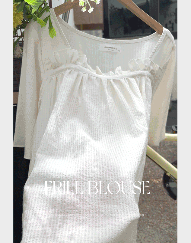 russel frill blouse