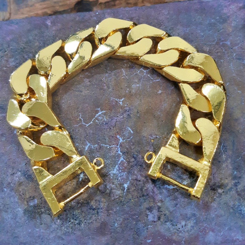 24K Pure Gold Bracelet: Chain Design – Prima Gold Official