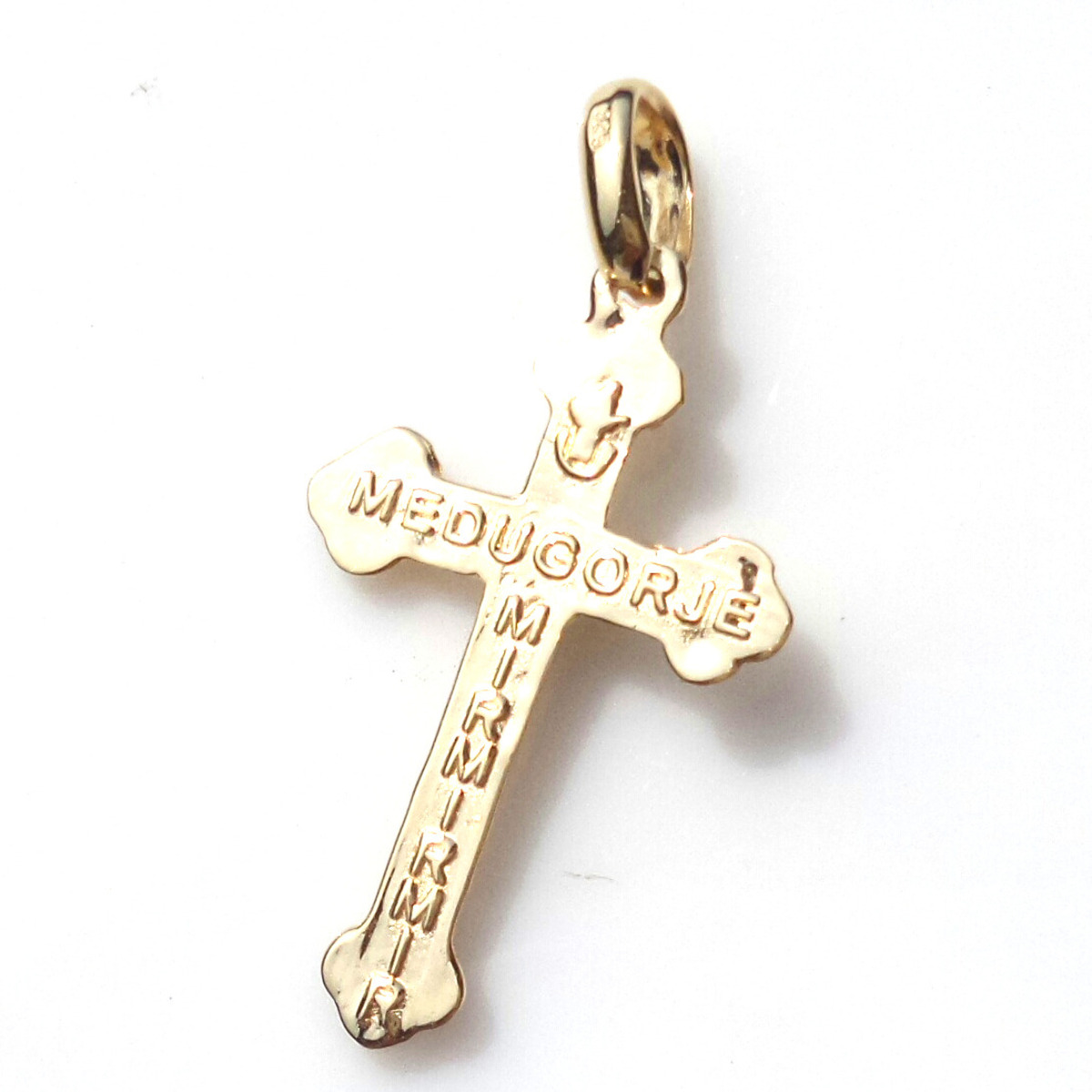 Amazon.com: 24K Gold Cross Necklace