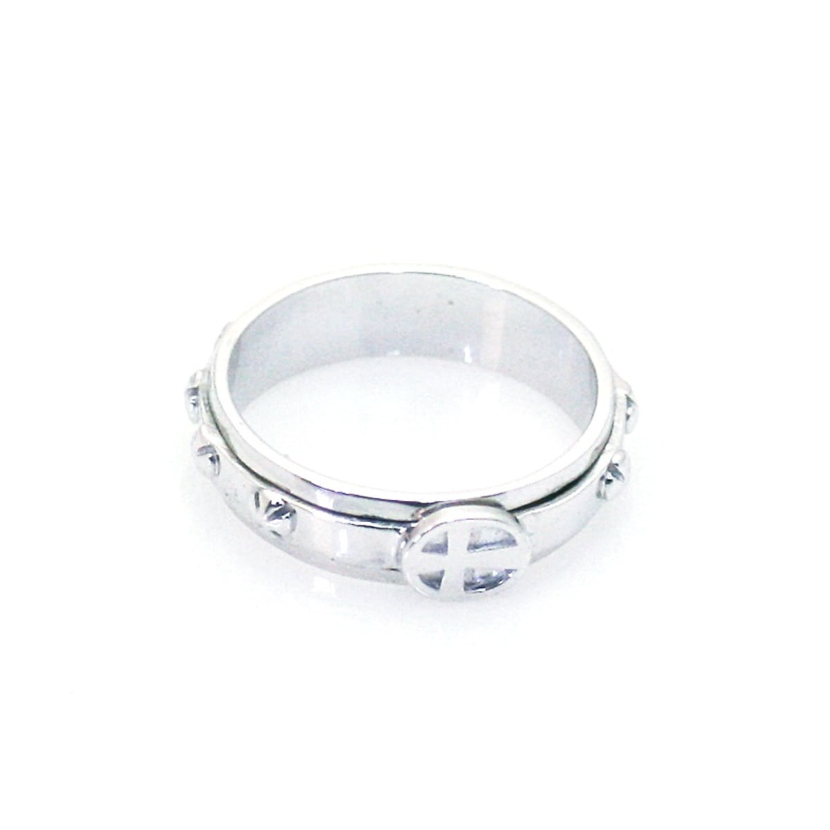 Small Cross Rosary Ring - The ACTS Mission Store