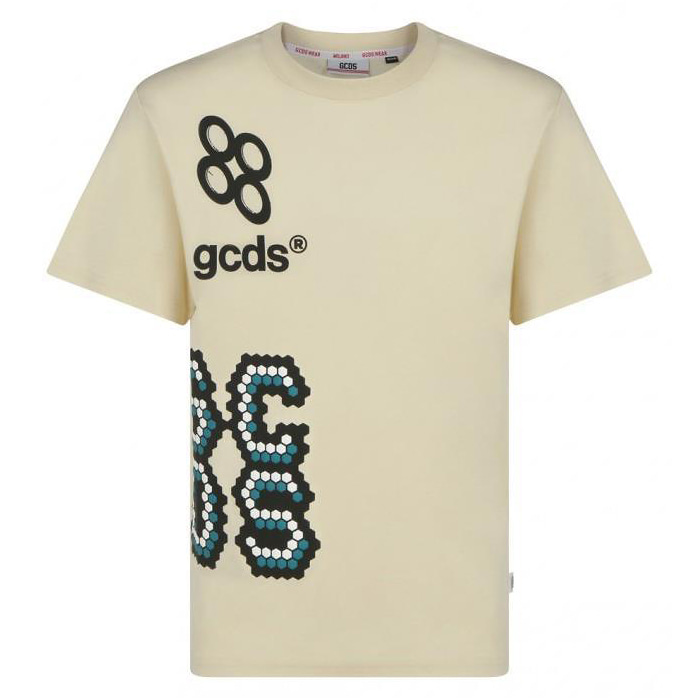 GCDS 남성 반소매 티셔츠