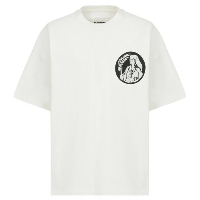 질샌더 남성 반소매 티셔츠