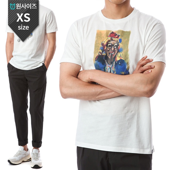 라르디니 리미티드 쿠바라인 플라워패치 시가맨 티셔츠+케이스 SET (화이트)EILTCUBA EI54401 2