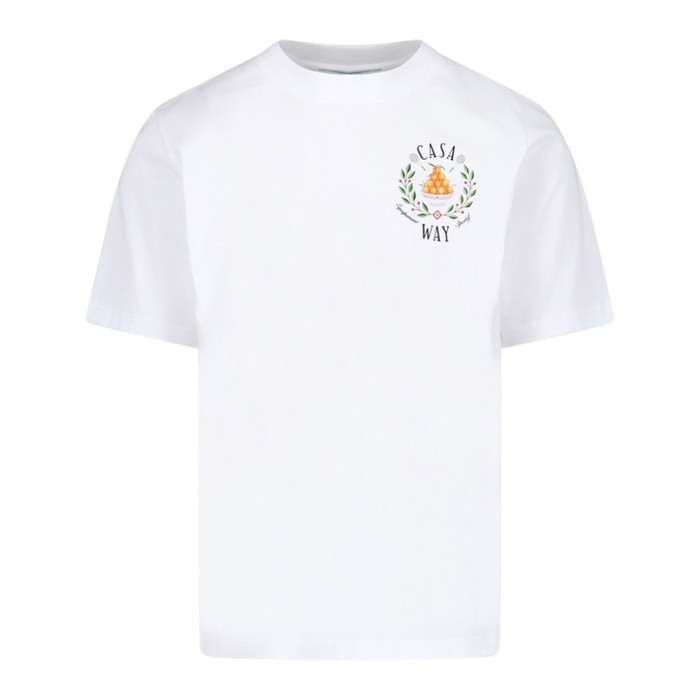 카사블랑카 남성 반소매 티셔츠/MPS24 JTS 001 02CASA WAY