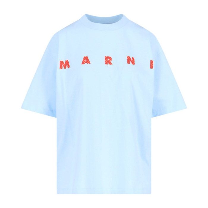 마르니 여성 반소매 티셔츠/THJET49P01 USCV77PDB18