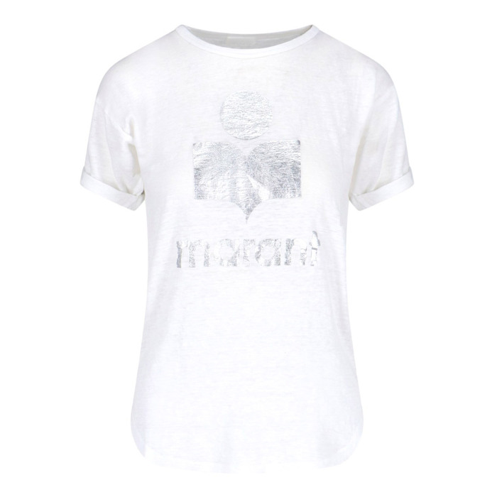 이자벨마랑 여성 반소매 티셔츠/TS0004FA A1N10E20WH
