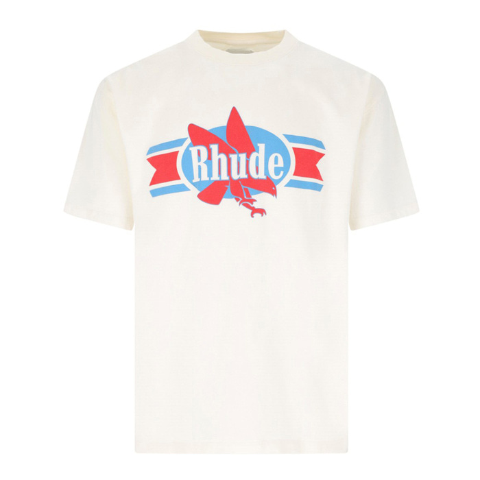 Rhude 남성 반소매 티셔츠 /RHSS24TT030126110611