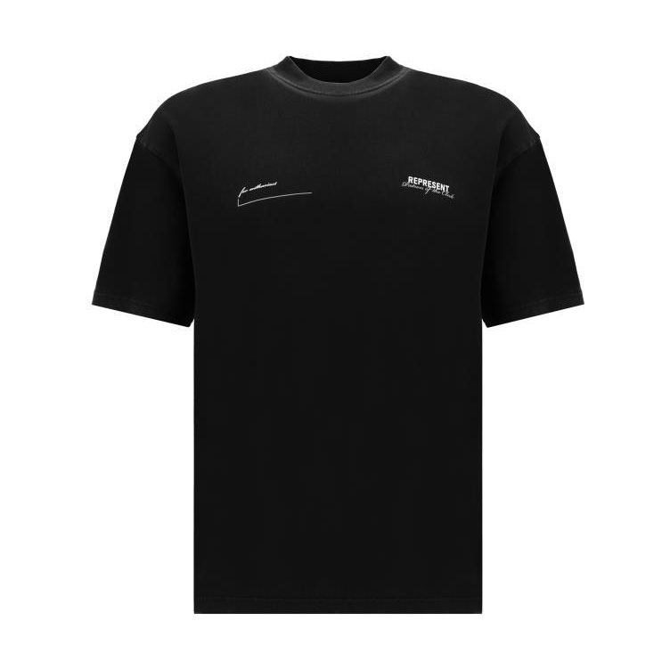 리프레젠트 남성 반팔 티셔츠 /MLM4274_BLACK