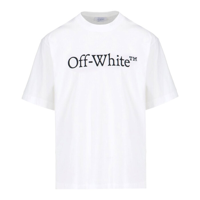 오프화이트 남성 반팔 티셔츠/OMAA120C99JER0080110