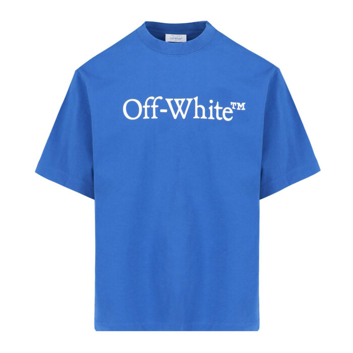 오프화이트 남성 반팔 티셔츠/OMAA120F24JER0024501