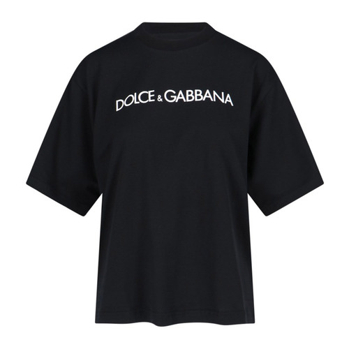 돌체앤가바나 여성 반소매 티셔츠/F8U10T G7H4PN0000