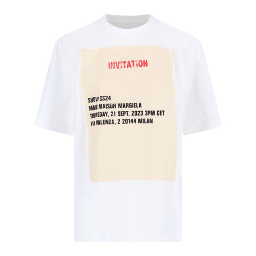 마르지엘라 MM6 여성 반소매 티셔츠/SH2GC0006 S23588101