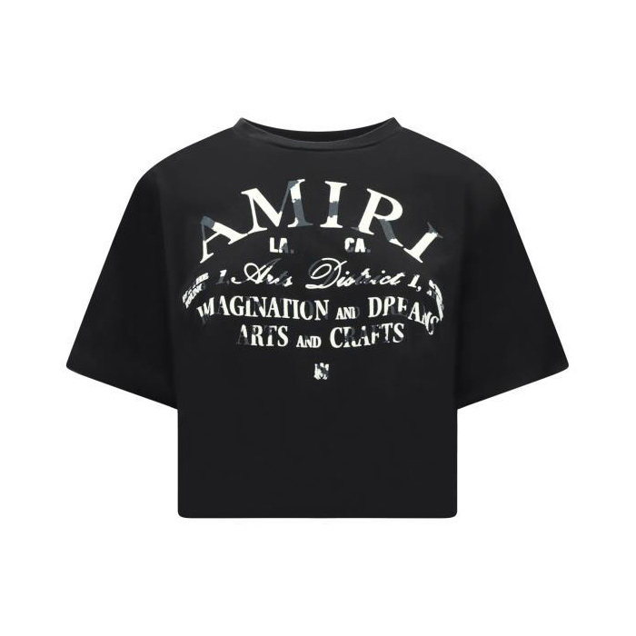 아미리 여성 반팔 티셔츠/PS24WJT007_BLACK