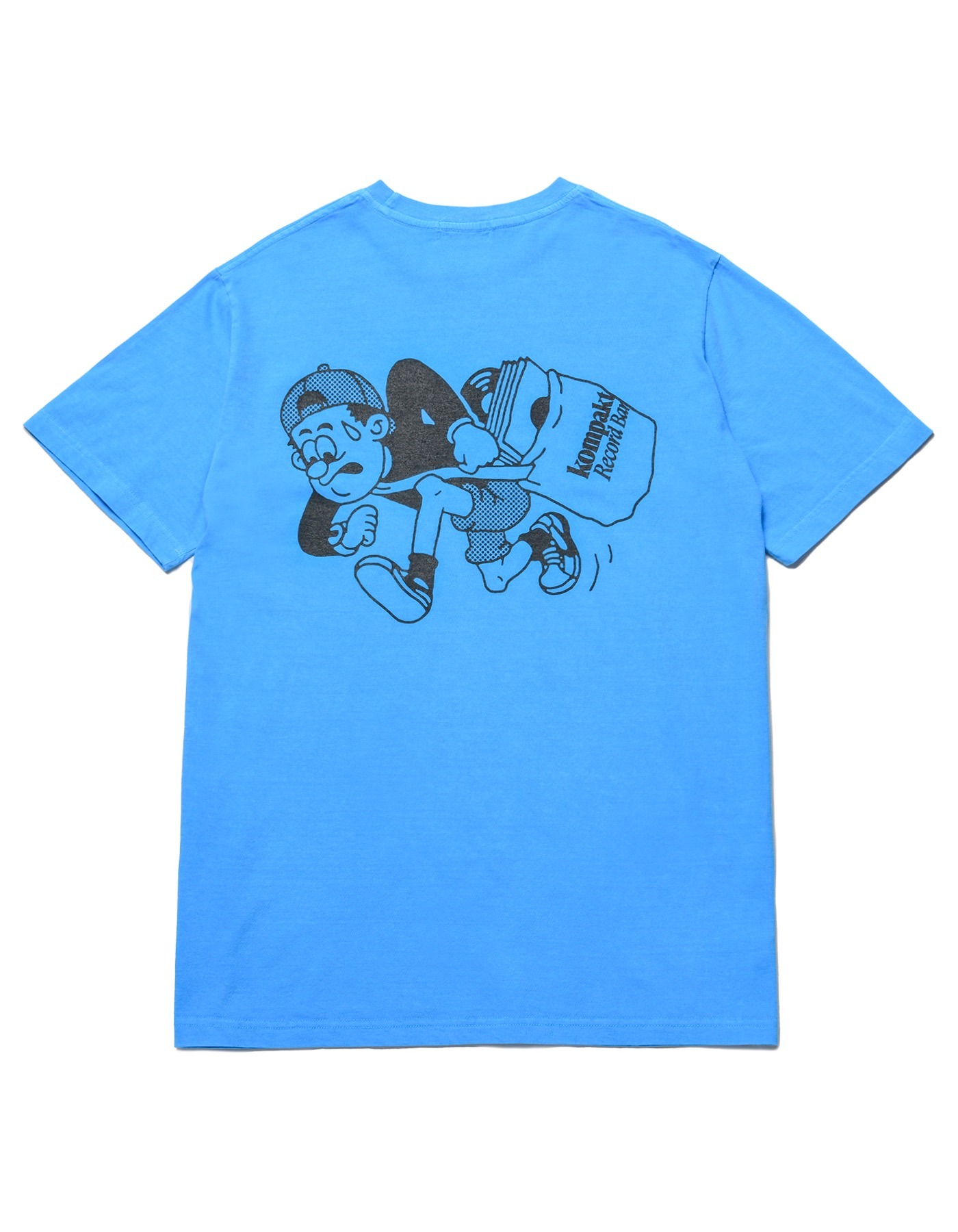 Record Boy Pigment T-shirts - Sky Blue