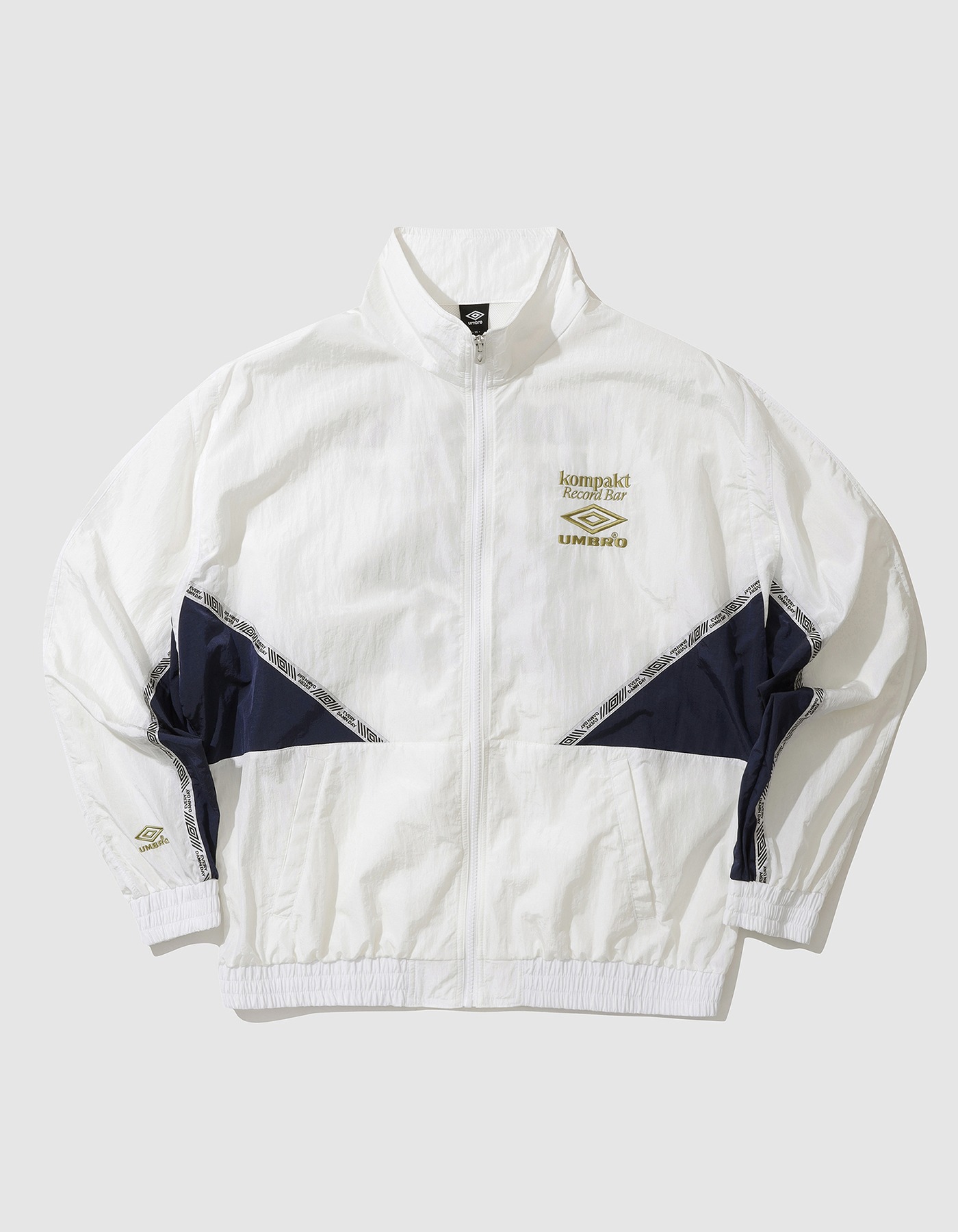 KRBxUMBRO Signature Standneck Woven Jacket - White