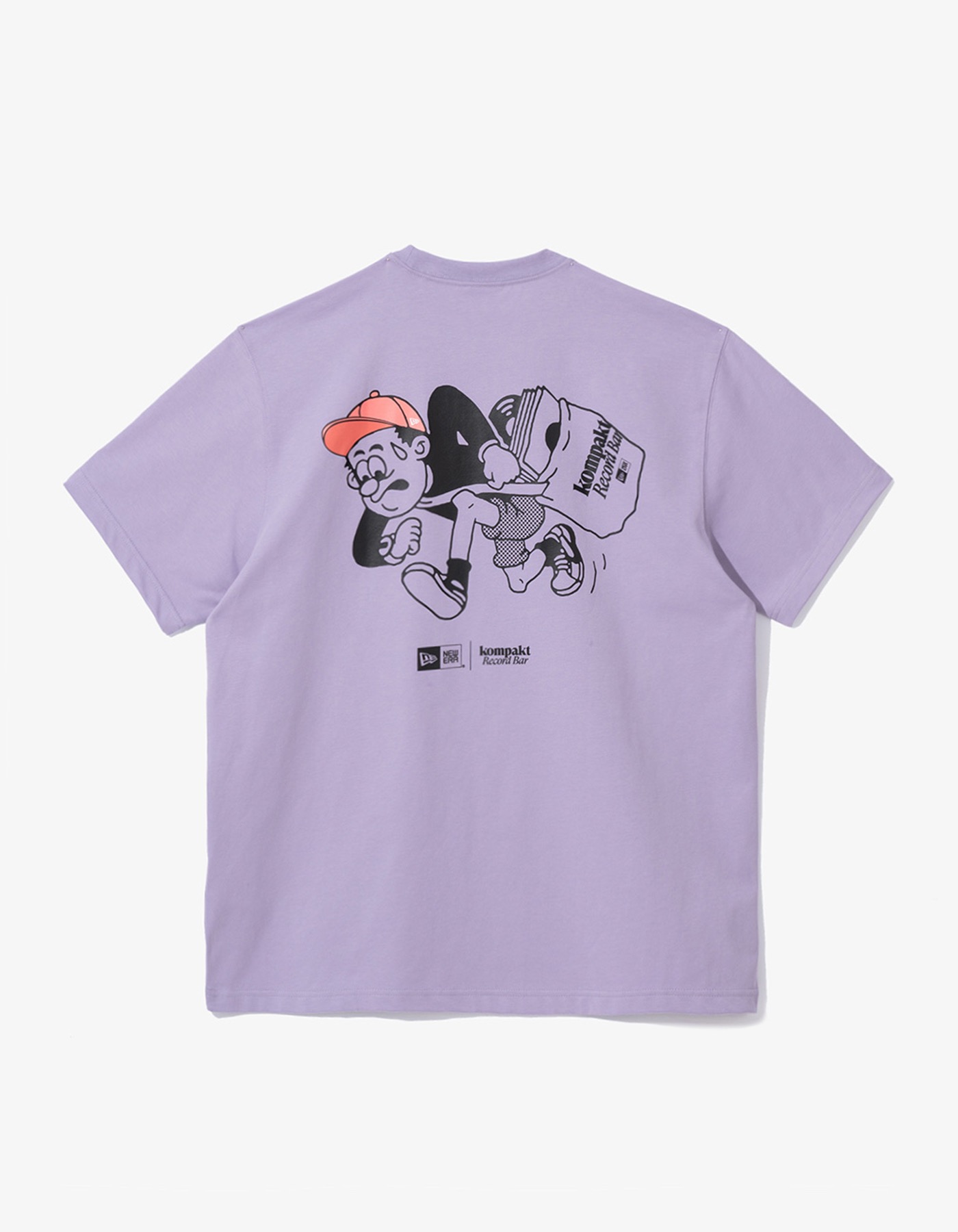 [NEWERA]DO NOT BE LATE T-shirt - Lavender